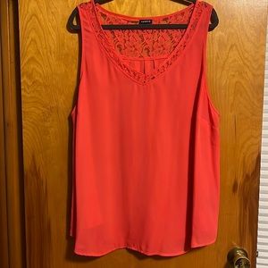 3x torrid coral blouse